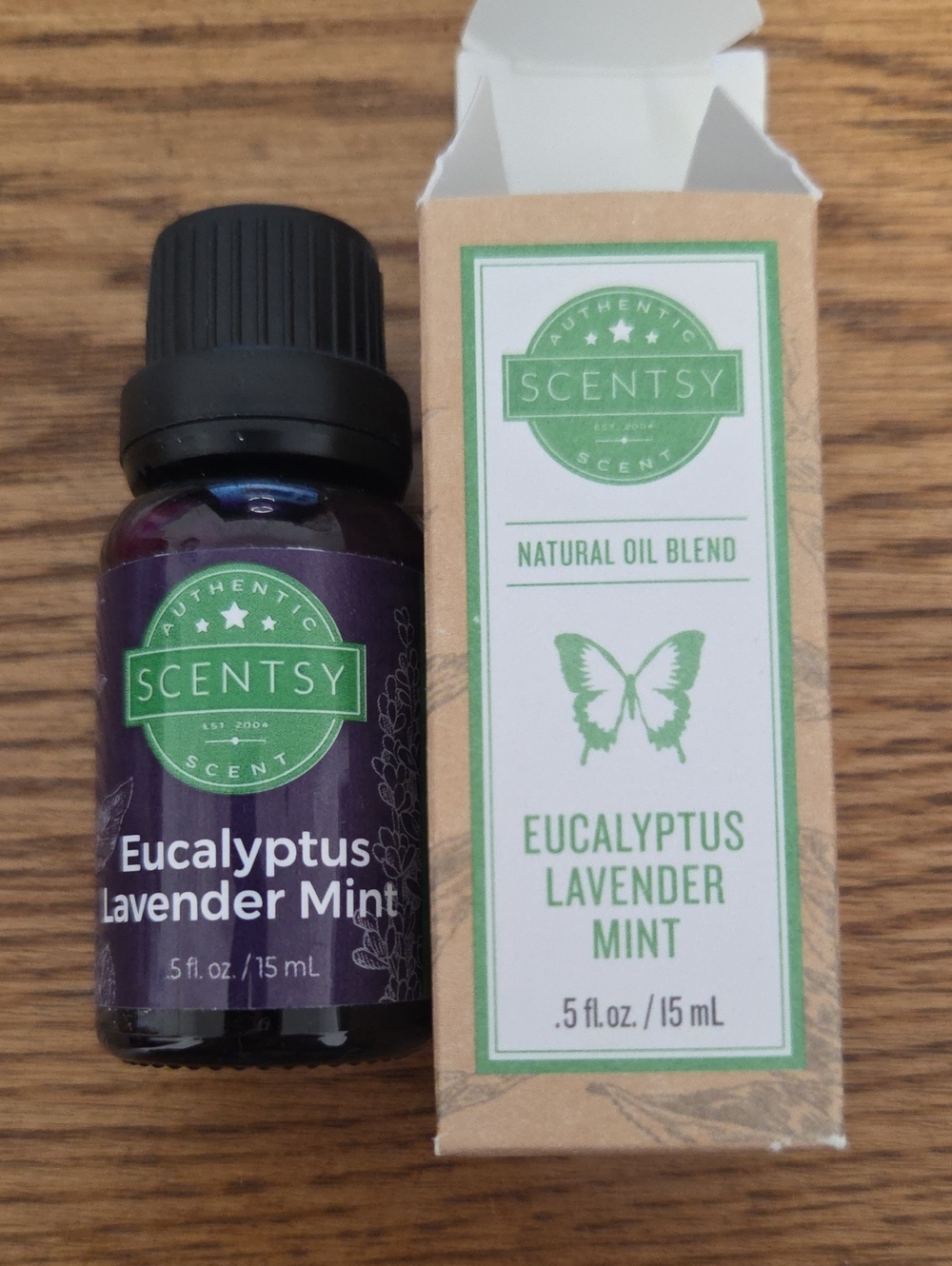 Scentsy Eucalyptus Lavender Mint Essential Oil